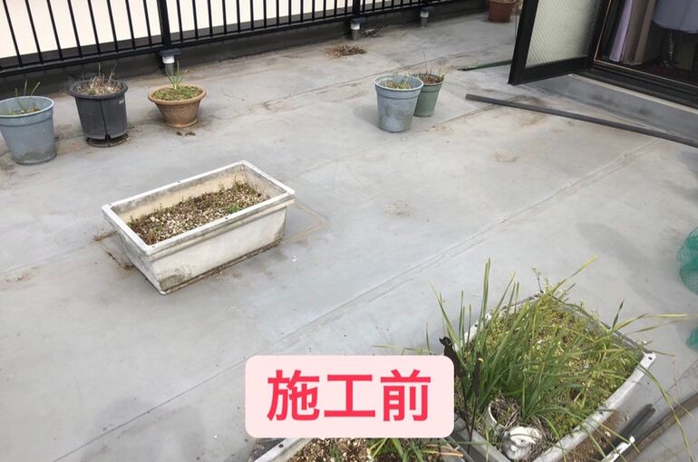 板橋区　屋上防水　施工前
