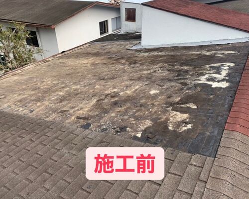 万木　施工前